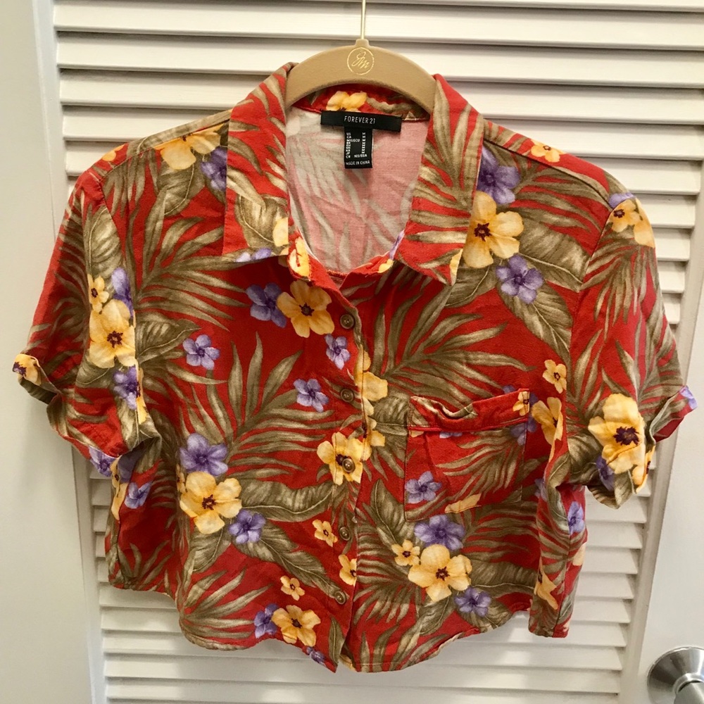 💐Hawaiian Print Shirt💐